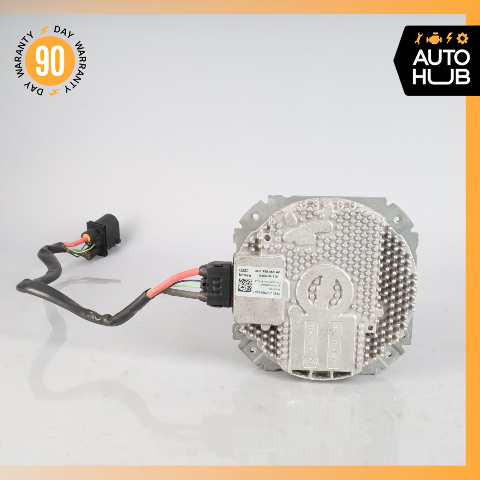 13-18 Bentley Flying Spur GTC / S7 4.0L V8 Left Radiator Cooling Fan Motor 44k