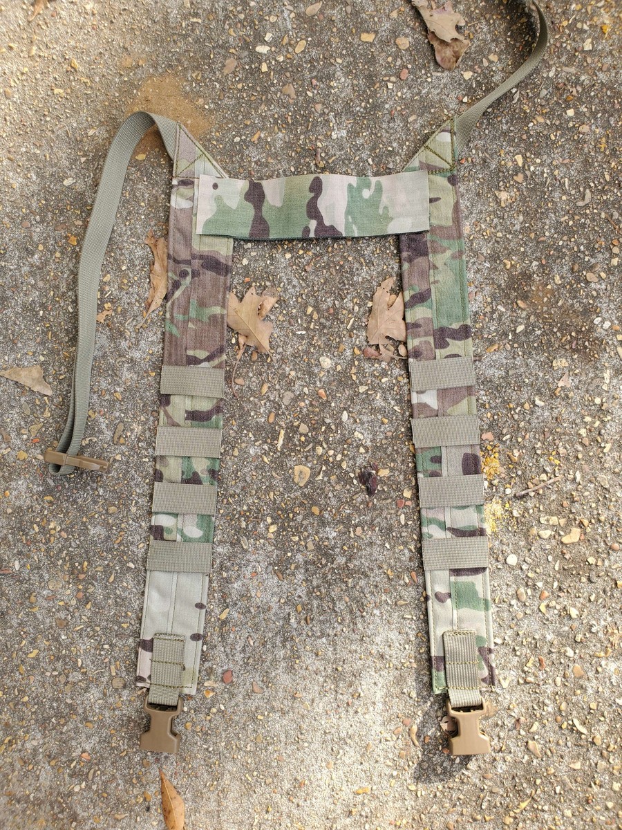 未使用品　米軍　実物EAGLE社製　MULTICAM H-HARNESS 米軍実物 EAGLE PWB H-HARNESS MOLLE PANEL ZIPPER & WAR BELT H