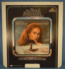 RCA CED VIDEODISC - THE FRENCH LIEUTENANT'S WOMAN with Meryl Streep