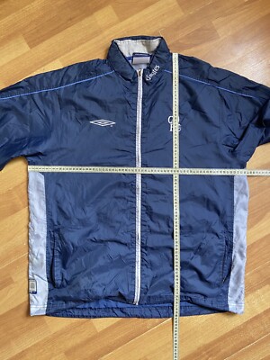 CHELSEA TRAINING FOOTBALL SOCCER JACKET UMBRO sz XL MEN | eBay
