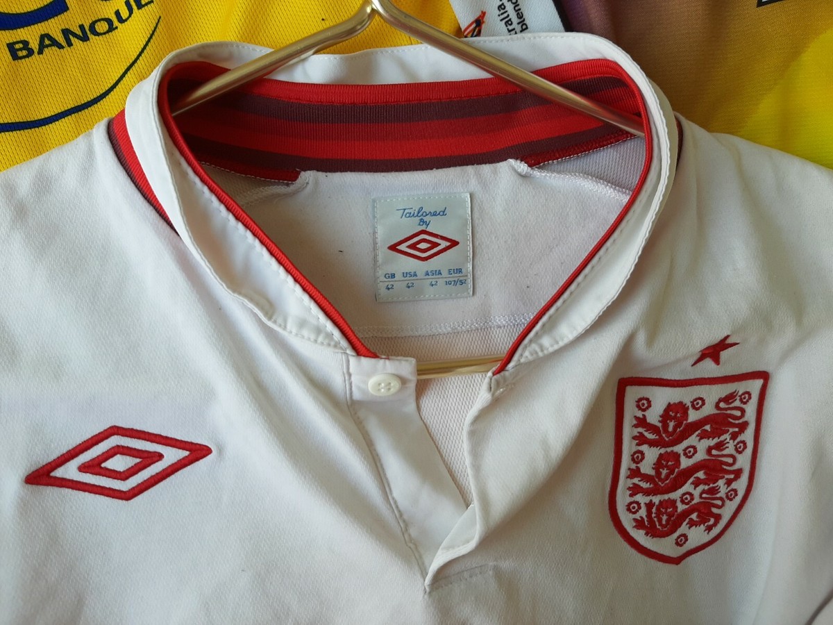 サッカー　記念品　海外　2012 England Home football shirt 2012 Jersey 42 Umbro Soccer Euro