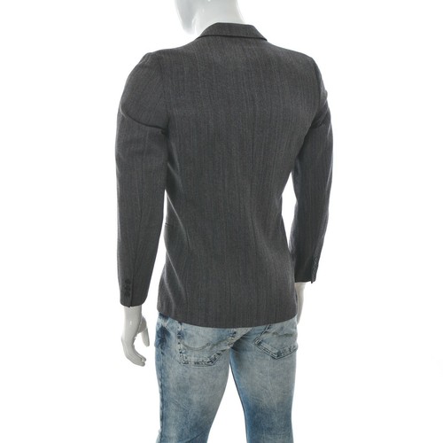 Tiger of Sweden Men's Double Breasted Birdseye Blazer Pure Wool Jacket Size 48 - Picture 3 of 8