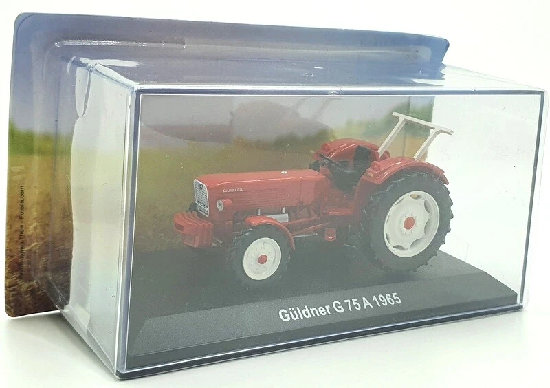 Tracteur Miniature Hachette 1/43 - Hanomag R28 Bleu - Collection HT120