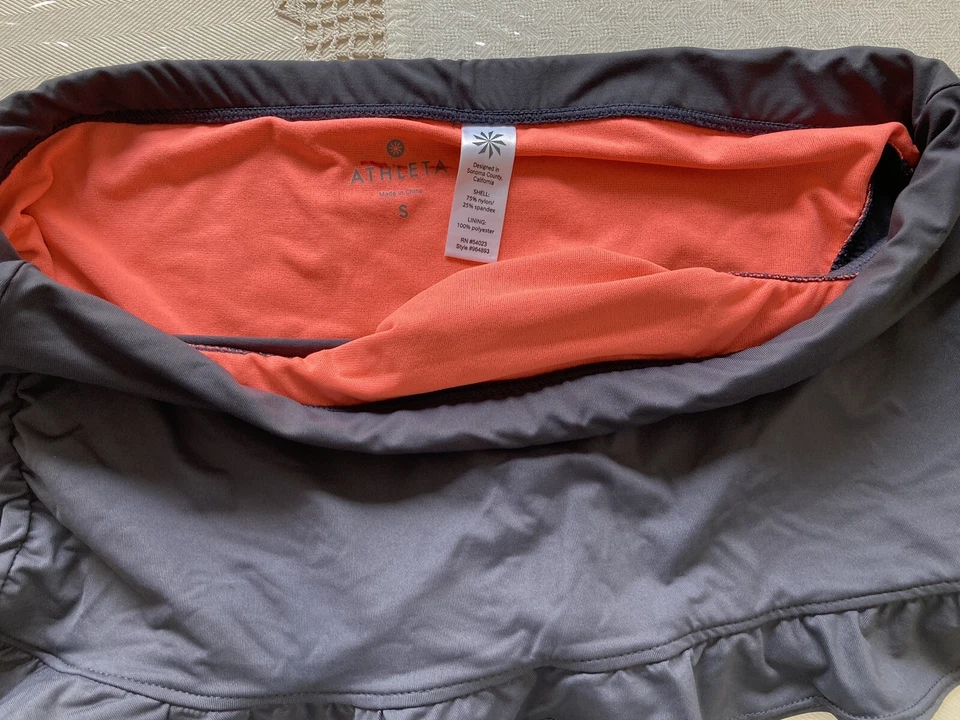 Women’s Athleta Swim Skirt-Size S Gray A110 - Image 2 of 4