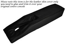 BLACK STITCH CENTRE CONSOLE TUNNEL LEATHER SKIN COVER FITS CORVETTE C3 77-82