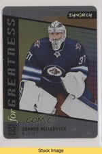 2020-21 Upper Deck Synergy Cast for Greatness Connor Hellebuyck #CG-16 READ 0d28