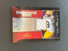 Early Doucet 2008 Prestige Game Worn Jersey Patch LSU Tigers 205/250 C75