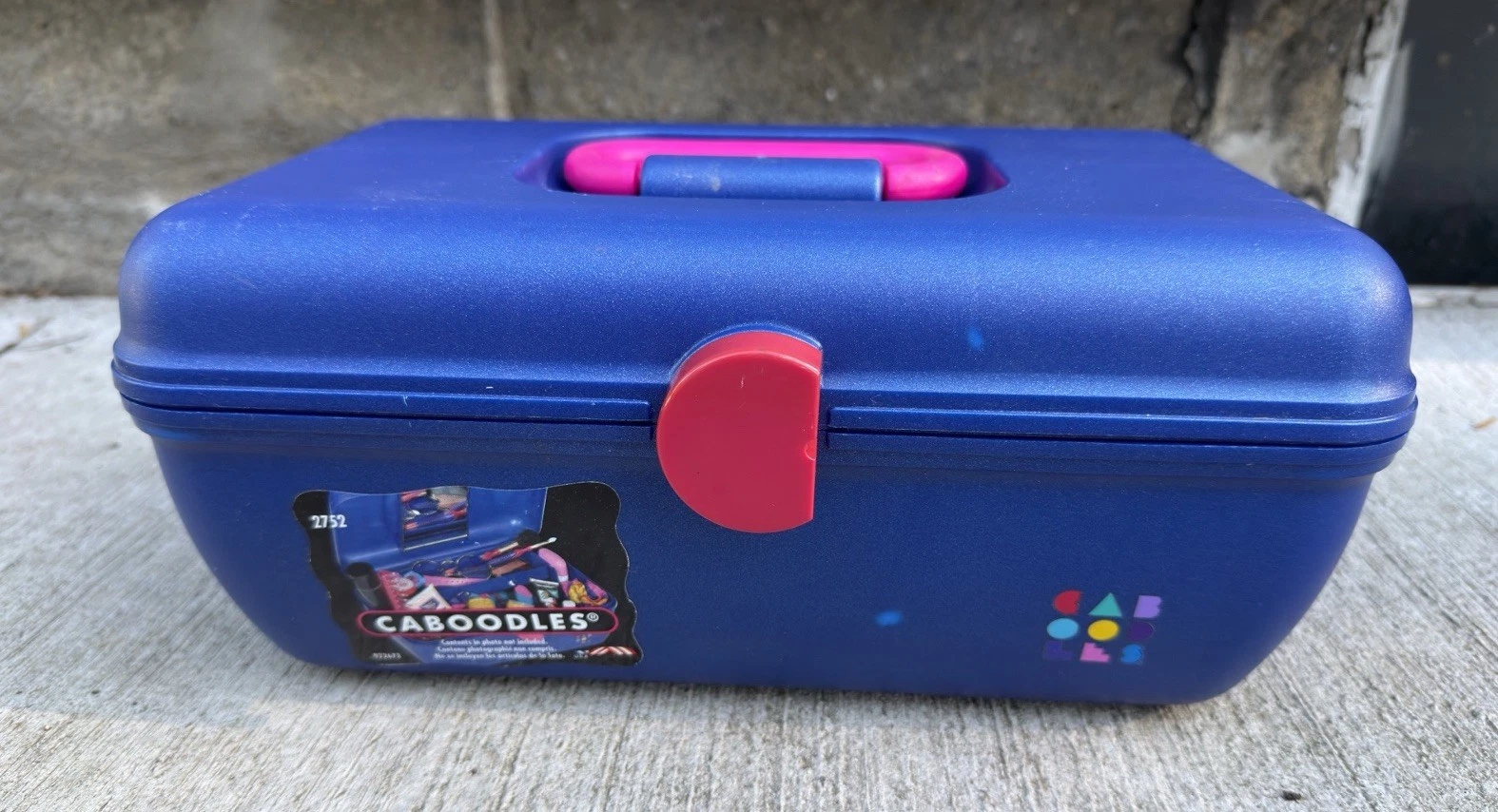 Vintage 1990s Caboodle NWT Make Up Case Organizer Travel Blue Shimmer USA Made
Opens in a new window
