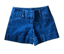 Pre-O Express Design Studio Faux Cuffed Jean Shorts Sz:0