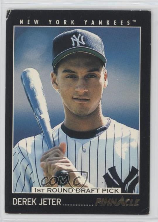 1993 Pinnacle 1st Round Draft Pick Derek Jeter #457 Rookie RC HOF 3ud