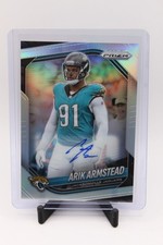 2025 Panini Prizm SILVER PRIZMS Arik Armstead (AU) #85 Jaguars