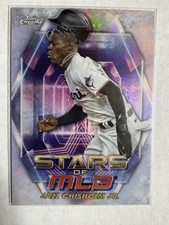 2023 Topps Stars of the MLB Chrome #SMLBC-10 Jazz Chisholm Jr. - Marlins