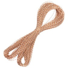 109 Yard Metallic Cord,1mm 0.04inch Silver,Orange,Red Ornaments Strings