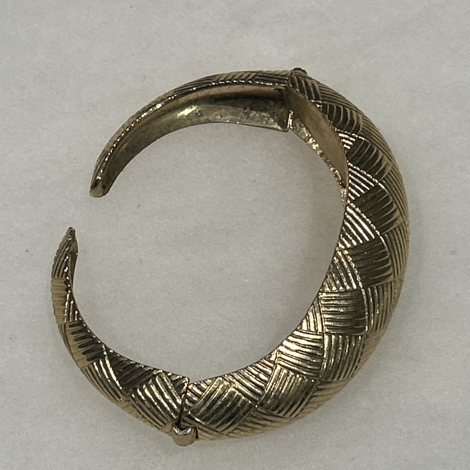 Nice Coro Hinged Bangle Cuff Bracelet - image 9