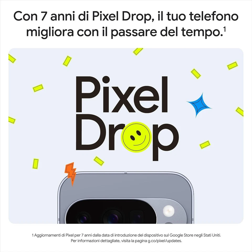 Google Pixel 10 Pro 256GB - Grigio argento - NUOVO - Immagine 4 di 4