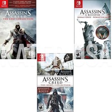 Assassin's Creed Ezio Collection, III Remastered, Rebel Collection Switch Bundle