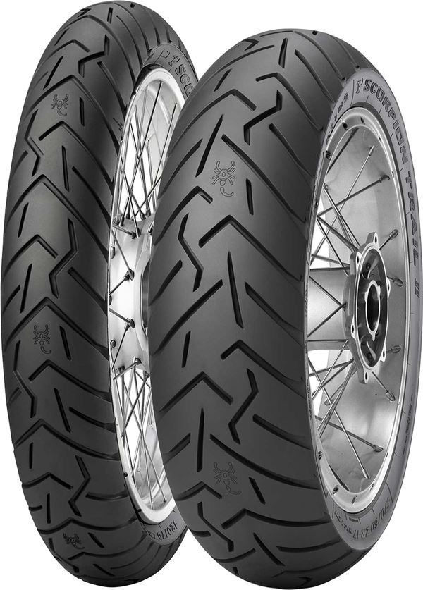 90/10 ADV Tyres PIRELLI Scorpion Trail 2 120/70 ZR17 & 160/60 ZR17 TL Suzuki - Image 19
