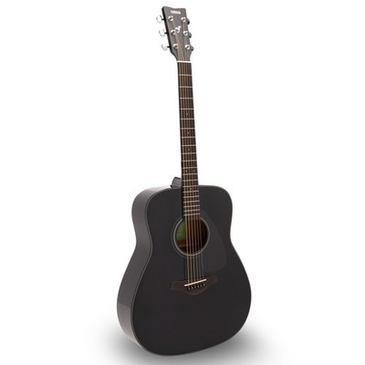 Yamaha FG800J Solid Spruce Top 6-String Acoustic Guitar (Black) | eBay