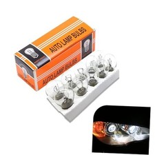Pack-10 Car 1016 21/5W Brake Light, 12V BAY15D Double 10 PCS Transparent 01