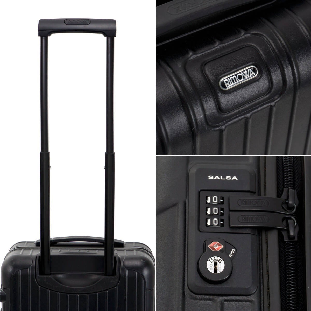 Rimowa Salsa 32L Black 4-wheels Carry Case Suitcase 810.52 | eBay