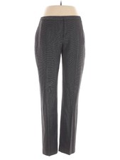 Elie Tahari Women Gray Dress Pants 10
