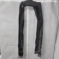 Mens Armani Exchange Scraf Black/Grey One Size Fits All