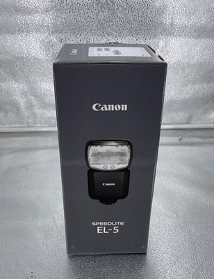 Canon Speedlite EL-5 Flash w/ Canon LP-EL Battery And Soft Case - Brand New