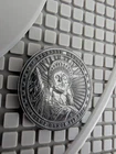 Reckless Metals Statue Of Liberty Zombie 1/4 Oz .999 Silver Round