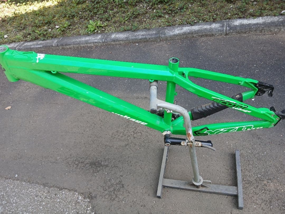 SCOTT Voltage YZ-0 Freme Set Alloy Frame Green | eBay