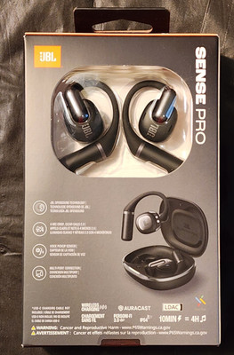 JBL Sense Pro Over Ear Wireless Headphones - Black