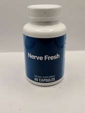 Nerve Fresh Dietary Supplement 60 Capsules Herbal Formula NEW Sealed Exp 9/26