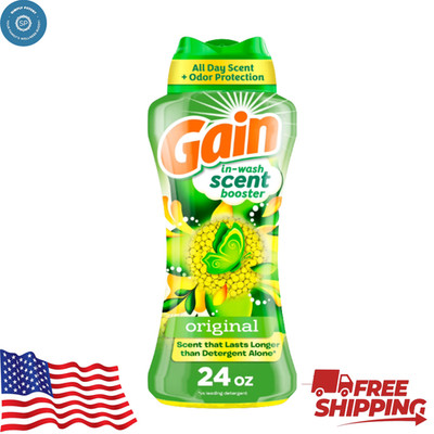 Gain Laundry Scent Beads, Fireworks In-Wash Scent Booster, Original Scent, 24 oz
