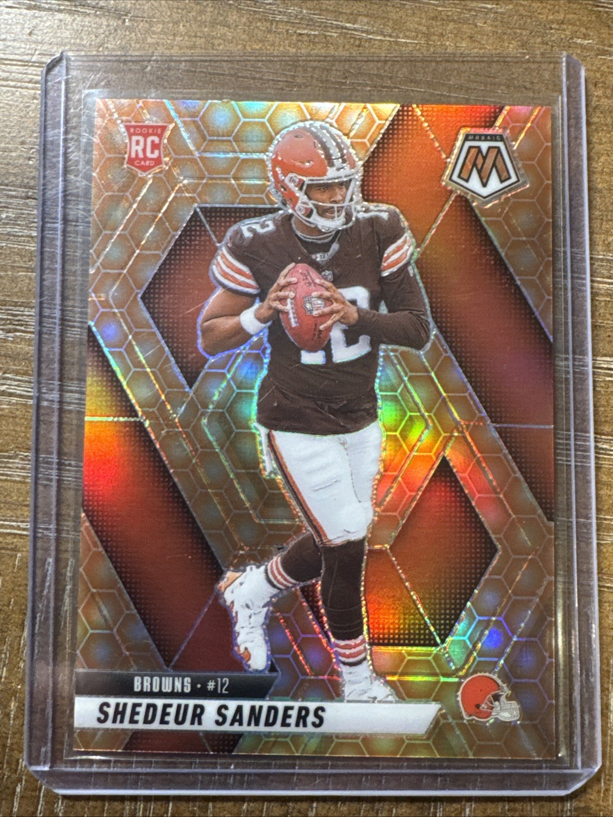 2025 Mosaic Shedeur Sanders ROOKIE HONEYCOMB 🔥 #302