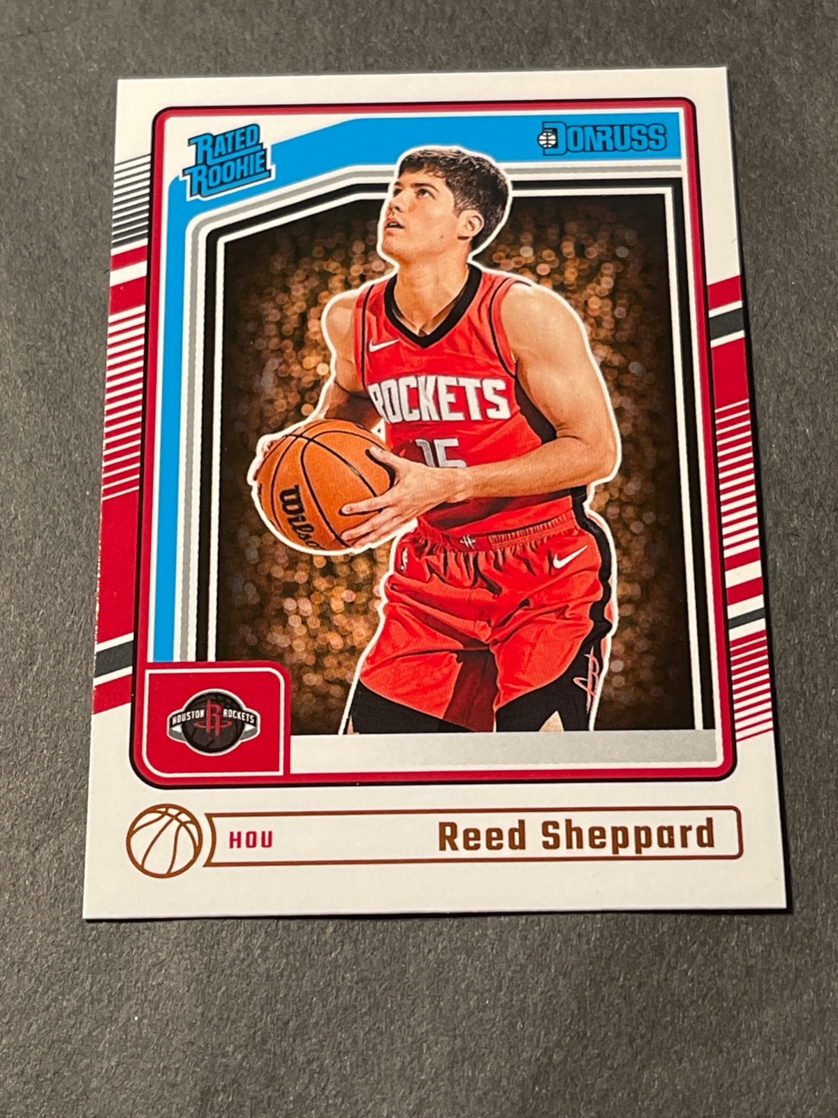 2024-25 Donruss Basketball Rated Rookie Reed Sheppard #202
