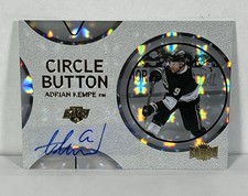 2025-26 Skybox Metal Universe ADRIAN KEMPE Circle Button AUTO CB-12 1:1600 SSP