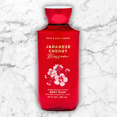 Bath & Body Works Japanese Cherry Blossom Body Wash 10 fl oz New