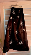 Morgan and Co by Linda Bernell Black /white Formal Dress Size 14. Prom Dress