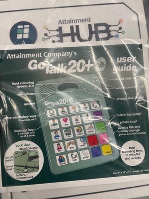 GoTalk 20+ Lite Touch von Attainment Company  