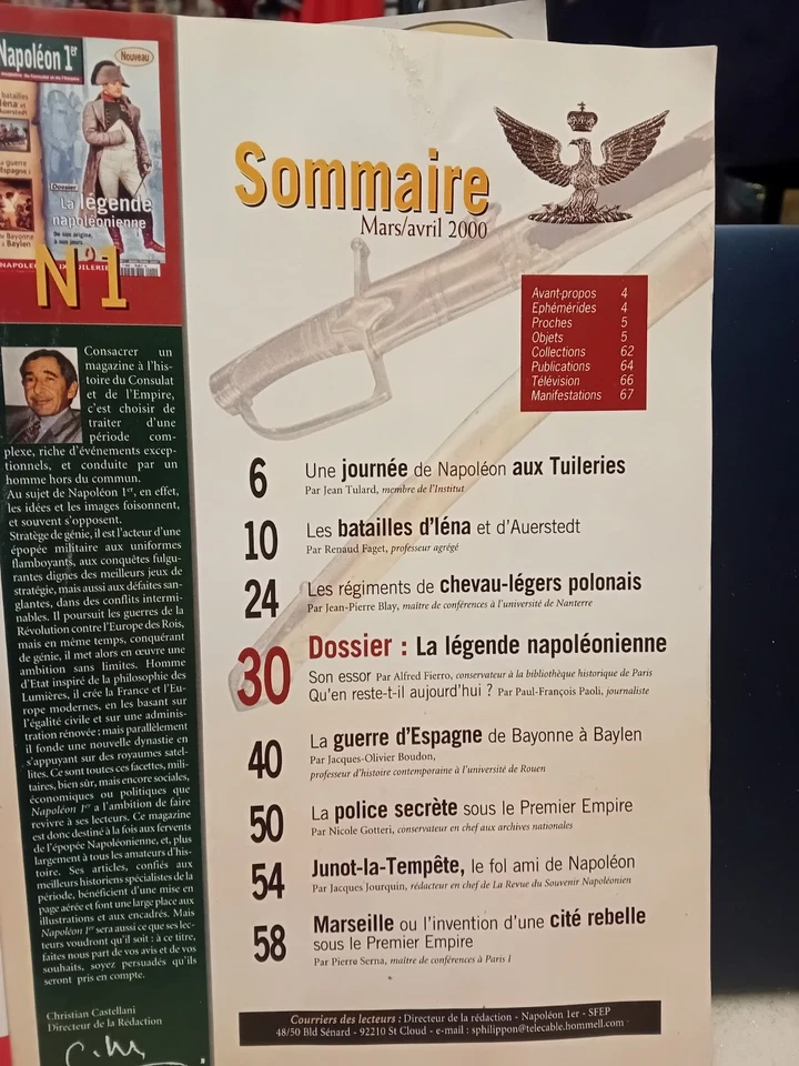 Napoléon 1er le magazine du consulat et de l'empire n° 1 La légende napoléonienn - Photo 2/4
