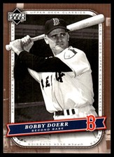 Bobby Doerr 2005 Upper Deck Classics #12 Red Sox MLB READ FREE SHIP AutographDen