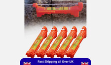 LINE CORD HANGING SPIRIT LEVEL BUBBLE STRING VIAL BLOCK WORK BRICKWORK TOOL