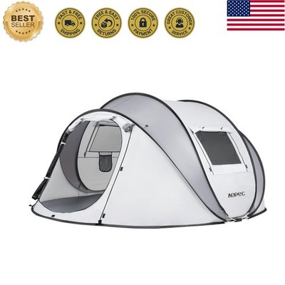 Quick Setup Pop Up Tent for 4, Waterproof PU4500mm - Versatile Camping Solution