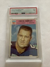 1966 Philadelphia #059 Chuck Howley Dallas Cowboys PSA 7 Rookie Card RC. rookie card picture