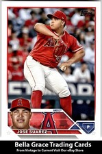 2023 Topps #609 Jose Suarez Los Angeles Angels MLB Baseball