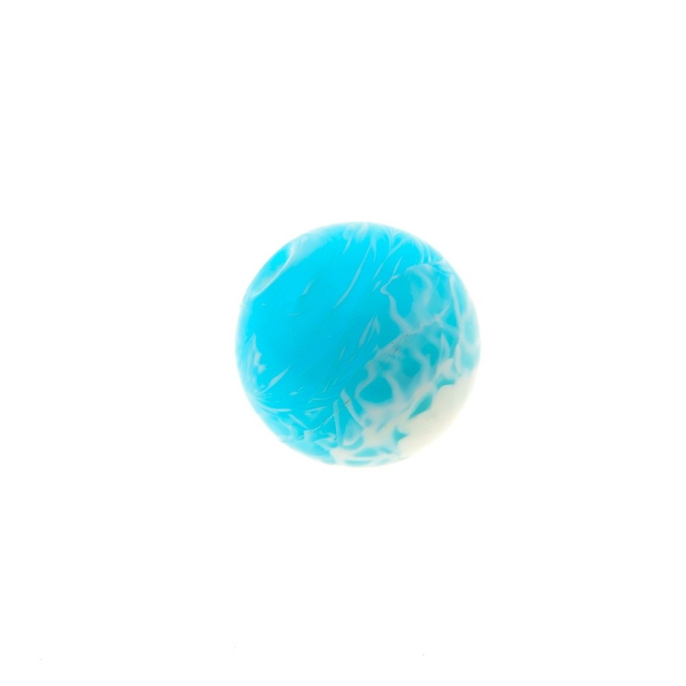 1x Lego Bionicle Ball Transparent Light Blue Marbled White Sphere 54821pb03