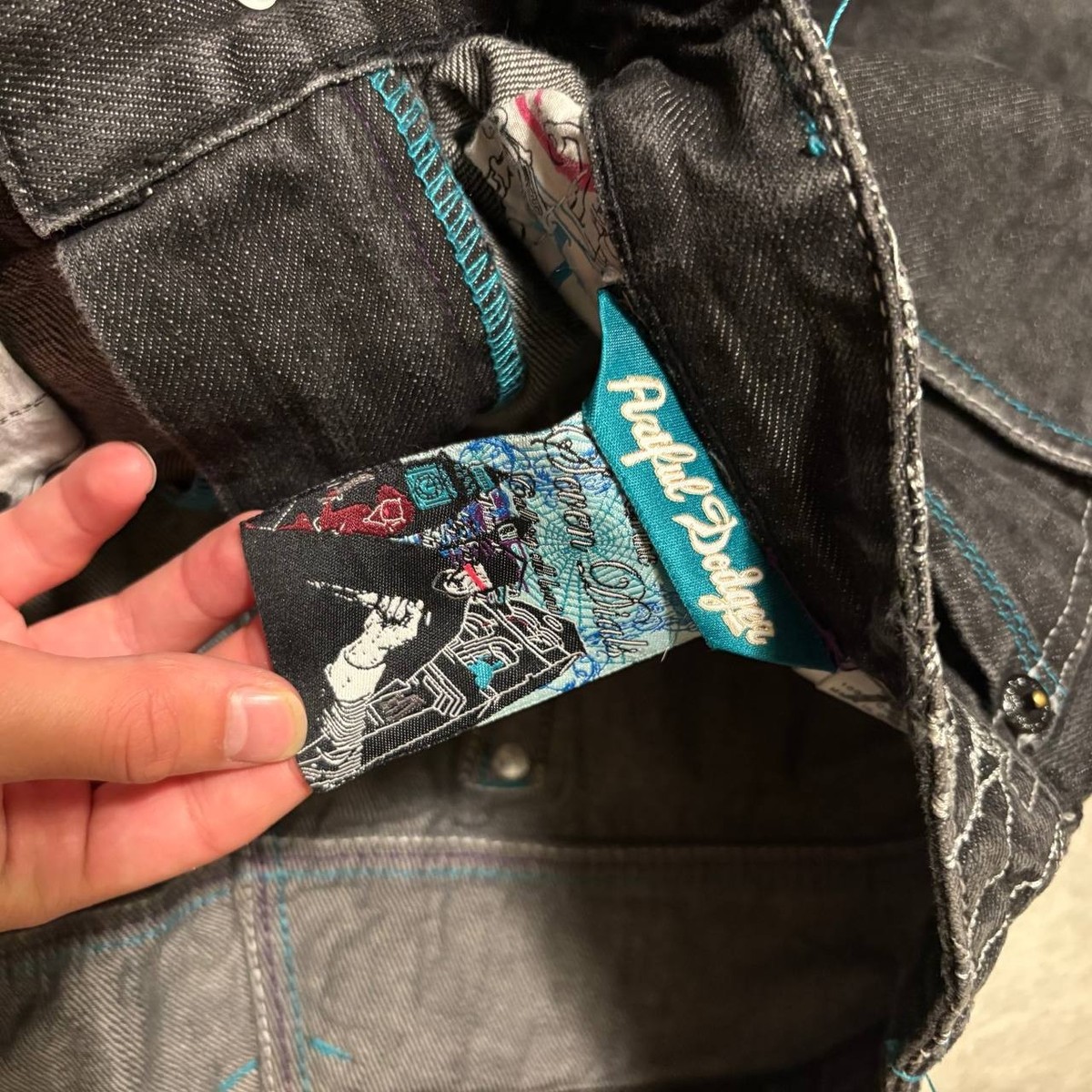 vintage Y2K Baggy Jeans Mens 90s 00s Hip Hop Denim Southpole Style