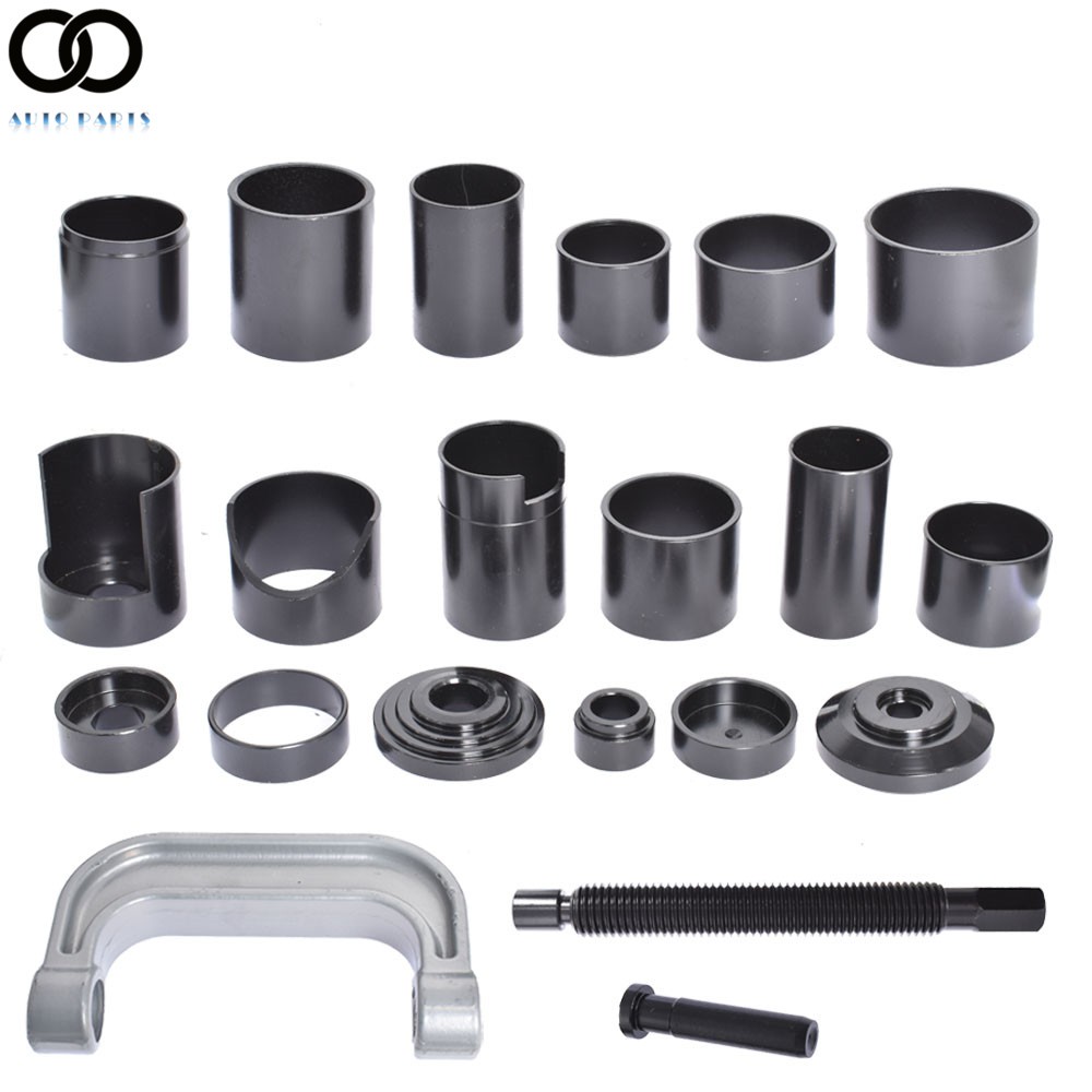 21PCS Auto Repair Service Removal Ball Joint Press Tool Master Adapter Kit 2/4WD