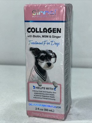 Sealed Oimmal Pet Care, Collagen For Dogs 2 Fl Oz 