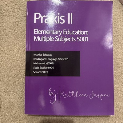 Praxis II Elementary Education: Multiple Subjects (5001) - paperback - GOOD