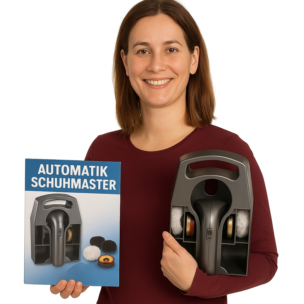 Automatik Schuhmaster Schuhputzmaschine elektrisch Lederpolierer Set NEU